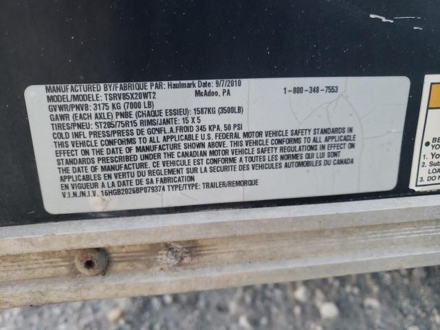 Продаж на аукціоні авто 2011 Haul Enclosed, vin: 16HGB2026BP079374, номер лоту: 65706163