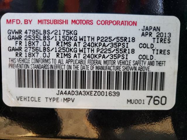 Продаж на аукціоні авто 2014 Mitsubishi Outlander Se, vin: JA4AD3A3XEZ001639, номер лоту: 69266213