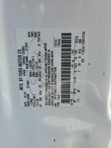 Продажа на аукционе авто 2007 Ford Ranger, vin: 1FTYR11U87PA97708, номер лота: 70679954