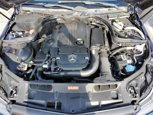 2012 Mercedes-benz C მანქანა იყიდება აუქციონზე, vin: WDDGF4HB1CA645951, აუქციონის ნომერი: 72427994