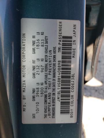 Продажа на аукционе авто 2011 Mazda 3, vin: JM1BL1VG8B1408898, номер лота: 70633374