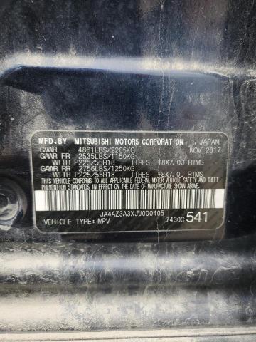 70314324 :رقم المزاد ، JA4AZ3A3XJJ000405 vin ، 2018 Mitsubishi Outlander مزاد بيع