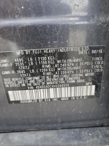 Aukcja sprzedaży 2017 Subaru Outback, vin: 4S4BSADCXH3200550, numer aukcji: 70678384