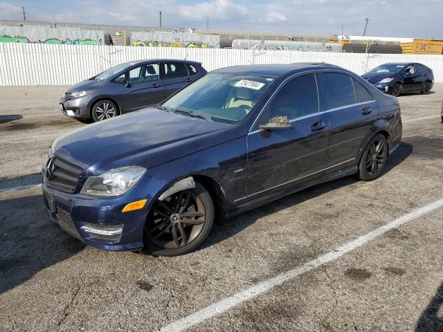 2012 Mercedes-benz C მანქანა იყიდება აუქციონზე, vin: WDDGF4HB1CA645951, აუქციონის ნომერი: 72427994