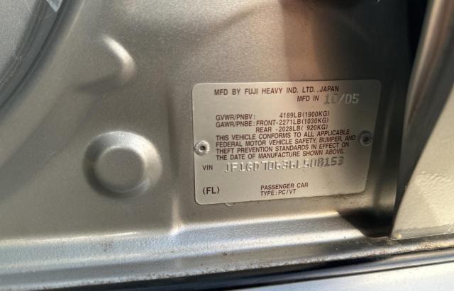 71320874 :رقم المزاد ، JF1GD70636L508153 vin ، 2006 Subaru Impreza Wr مزاد بيع