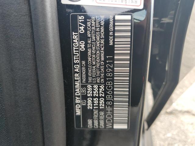 82138065 :رقم المزاد ، WDDHF8JB6GB189211 vin ، 2016 Mercedes-benz E 350 4matic مزاد بيع