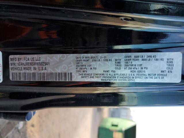 Aukcja sprzedaży 2021 Jeep Wrangler U, vin: 1C4HJXEN5MW682941, numer aukcji: 84399445