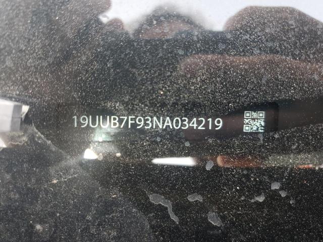Aukcja sprzedaży 2022 Acura Tlx, vin: 19UUB7F93NA002063, numer aukcji: 81067305