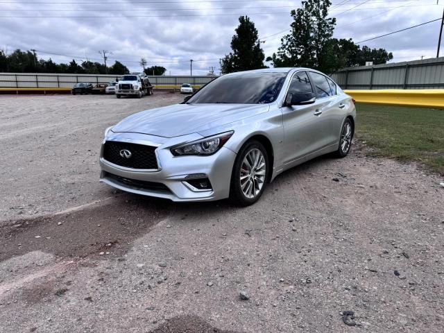 2018 Infiniti Q50 Luxe მანქანა იყიდება აუქციონზე, vin: JN1EV7AP6JM350970, აუქციონის ნომერი: 83847385