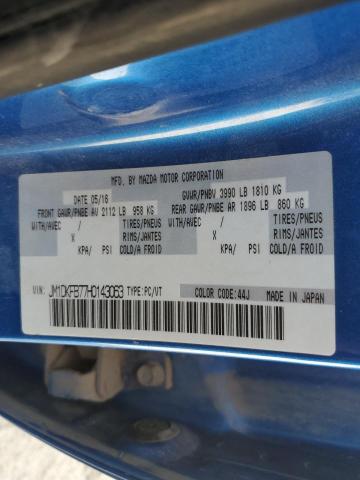 81162765 :رقم المزاد ، JM1DKFB77H0143063 vin ، 2017 Mazda Cx-3 مزاد بيع