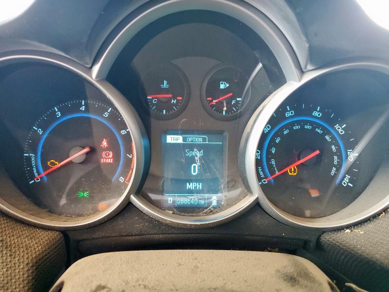 80476625 :رقم المزاد ، 1G1PE5SB0E7106399 vin ، 2014 Chevrolet Cruze Lt مزاد بيع