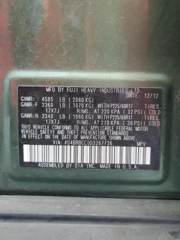 2013 Subaru Outback 2. მანქანა იყიდება აუქციონზე, vin: 4S4BRBCC0D3267736, აუქციონის ნომერი: 82130675