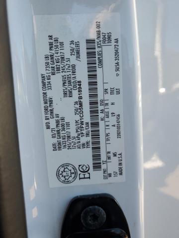 Продажа на аукционе авто 2021 Ford F150, vin: 1FTFW1CD5MFB18948, номер лота: 71971195