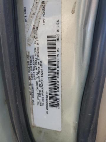 Aukcja sprzedaży 2004 Subaru Legacy Out, vin: 4S3BH686047608188, numer aukcji: 81693805