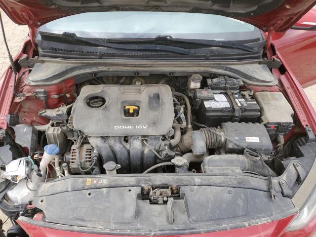 71006555 :رقم المزاد ، KMHD84LF4HU152073 vin ، 2017 Hyundai Elantra مزاد بيع