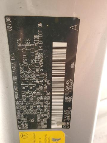 Aukcja sprzedaży 2009 Lexus Rx, vin: 2T2HK31UX9C098436, numer aukcji: 80137175