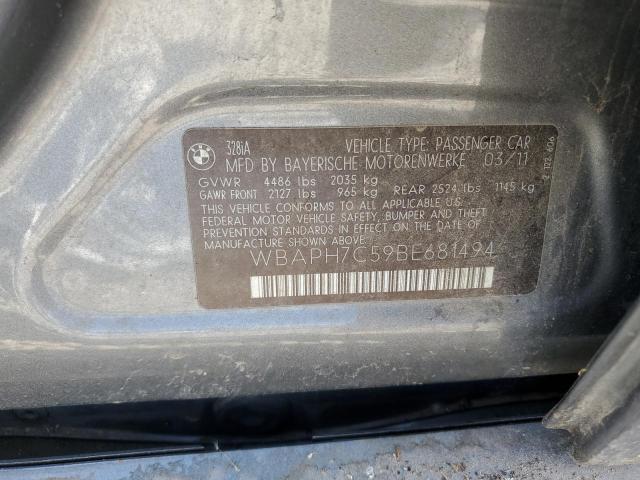 Продаж на аукціоні авто 2011 Bmw 328 I, vin: WBAPH7C59BE681494, номер лоту: 80586825