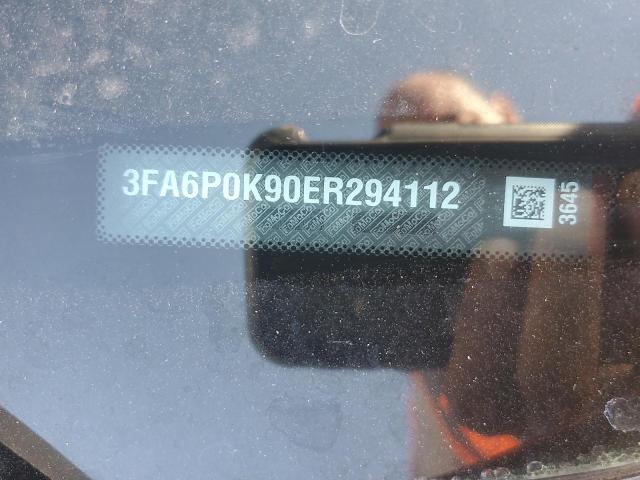 Auction sale of the 2014 Ford Fusion, vin: 3FA6P0K90ER294112, lot number: 81065855