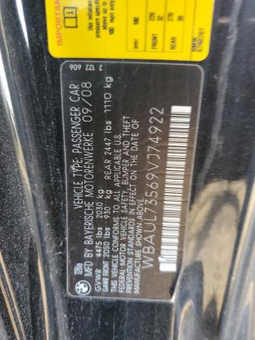 Продаж на аукціоні авто 2009 Bmw 128 I, vin: WBAUL73569VJ74922, номер лоту: 83943825