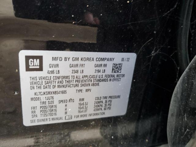 Продажа на аукционе авто 2022 Chevrolet Trax, vin: KL7CJKSMXNB541605, номер лота: 84215385