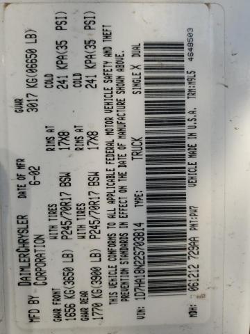 Aukcja sprzedaży 2004 Dodge Ram 1500, vin: 1D7HA18N22S703814, numer aukcji: 71121825