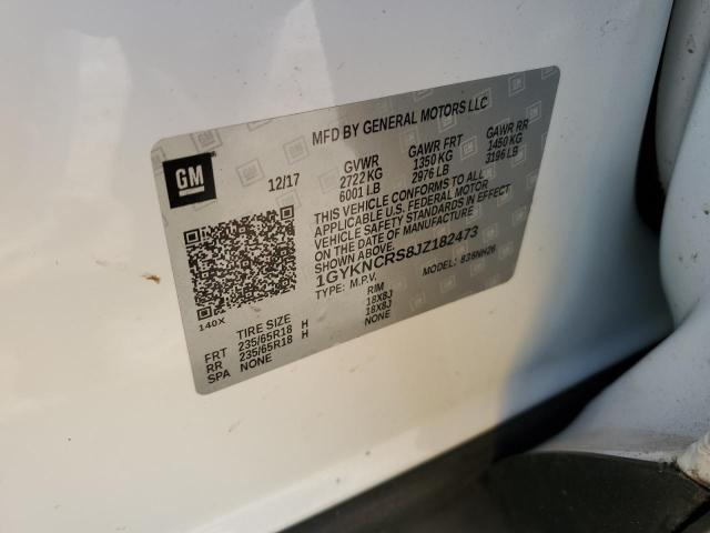 Auction sale of the 2018 Cadillac Xt5 Luxury, vin: 1GYKNCRS8JZ182473, lot number: 81164095