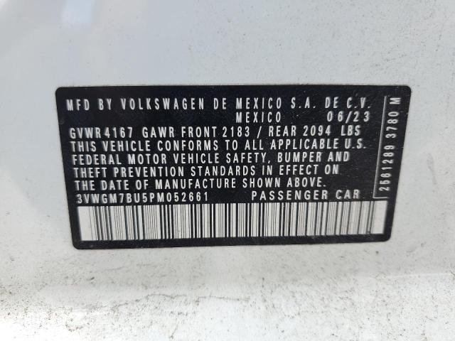 Aukcja sprzedaży 2023 Volkswagen Jetta, vin: 3VWGM7BU5PM052661, numer aukcji: 82140055