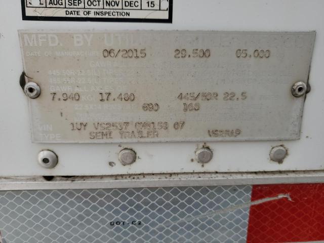 Auction sale of the 2016 Utility Vs2ra, vin: 1UYVS2537GM615907, lot number: 69652505