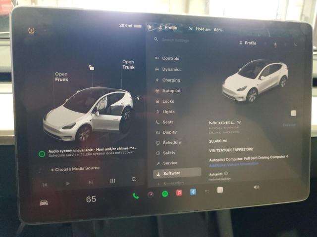 Продажа на аукционе авто 2023 Tesla Model Y, vin: 7SAYGDEE6PF831382, номер лота: 71124735