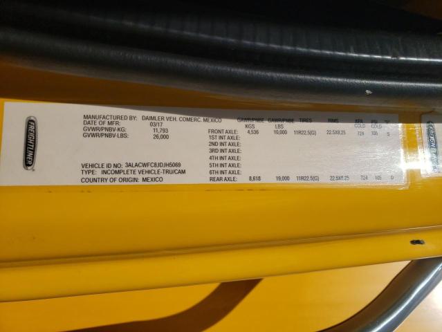 Продажа на аукционе авто 2018 Freightliner M2 106 Med, vin: 3ALACWFC8JDJH5069, номер лота: 81062055