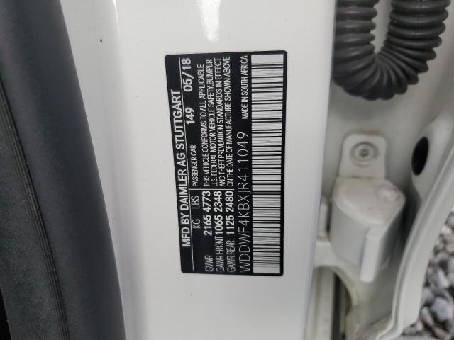 Продажа на аукционе авто 2018 Mercedes-benz C, vin: WDDWF4KBXJR411049, номер лота: 80202175
