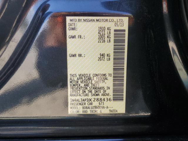 Aukcja sprzedaży 2013 Nissan Altima 2.5, vin: 1N4AL3AP1DC288436, numer aukcji: 71324085
