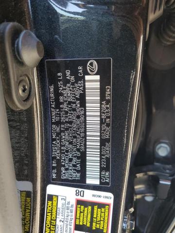 Aukcja sprzedaży 2025 Lexus Es 350 Base, vin: 58ADZ1B16SU190163, numer aukcji: 81561445