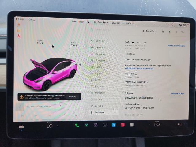 2021 Tesla Model Y მანქანა იყიდება აუქციონზე, vin: 5YJYGDEEXMF200109, აუქციონის ნომერი: 82060915