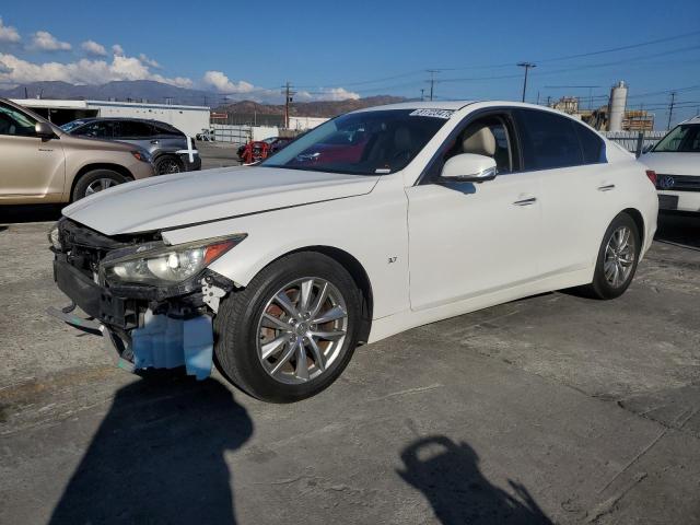 81723475 :رقم المزاد ، JN1BV7APXEM673024 vin ، 2014 Infiniti Q50 Base مزاد بيع