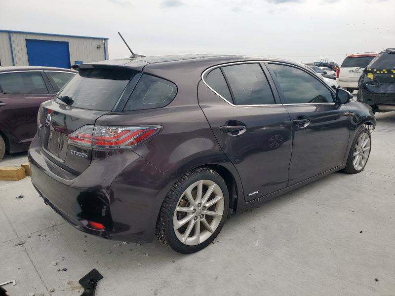 70882295 :رقم المزاد ، JTHKD5BH7C2090090 vin ، 2012 Lexus Ct 200 مزاد بيع