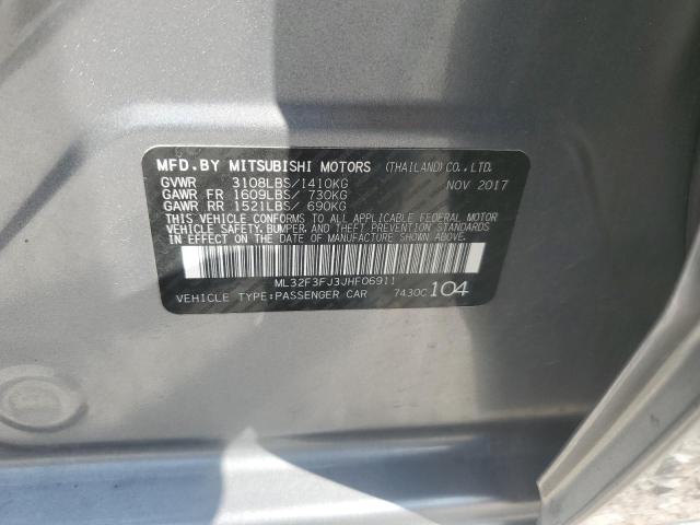Продаж на аукціоні авто 2018 Mitsubishi Mirage G4, vin: ML32F3FJ3JHF06911, номер лоту: 81272365