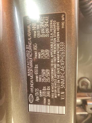 Aukcja sprzedaży 2023 Hyundai Tucson, vin: 5NMJFCAEXPH263539, numer aukcji: 81434045