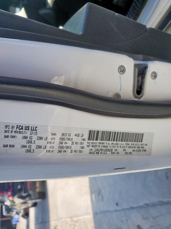 84026895 :رقم المزاد ، 1C4NJPBA1GD656292 vin ، 2016 Jeep Patriot Sport مزاد بيع