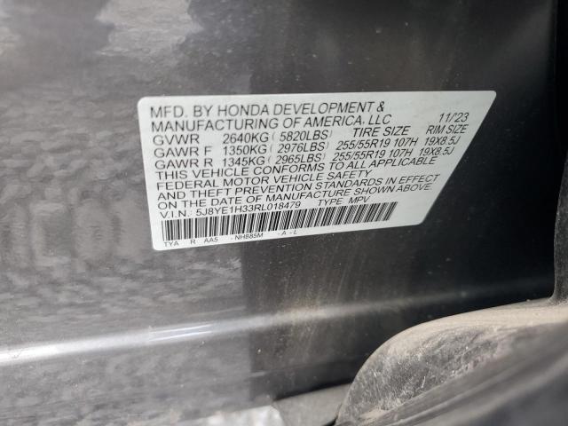 Auction sale of the 2024 Acura Mdx, vin: 5J8YE1H33RL018479, lot number: 71615145