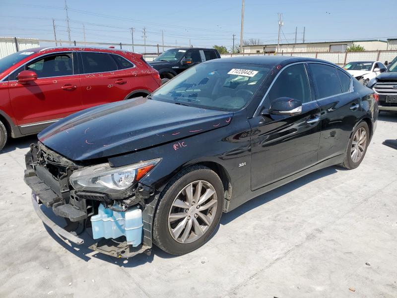 2016 Infiniti Q50 Premiu მანქანა იყიდება აუქციონზე, vin: JN1EV7AP0GM304947, აუქციონის ნომერი: 71220445