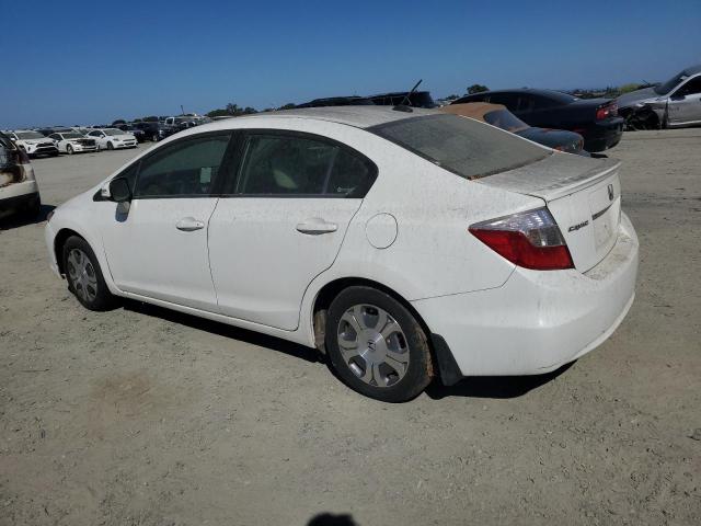 Aukcja sprzedaży 2012 Honda Civic Hybr, vin: JHMFB4F25CS007876, numer aukcji: 81144345