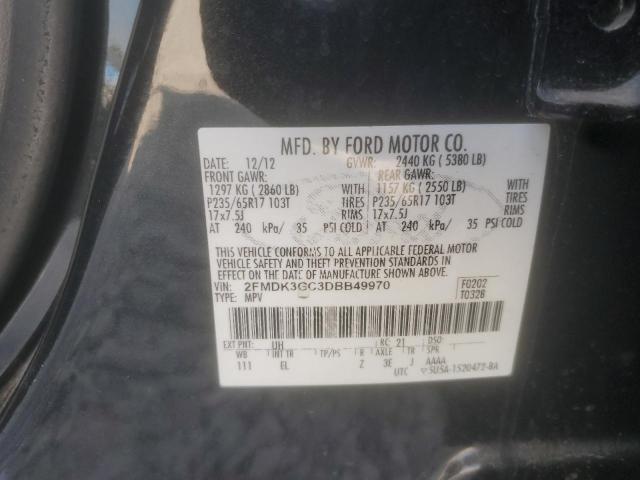 Продажа на аукционе авто 2013 Ford Edge Se, vin: 2FMDK3GC3DBB49970, номер лота: 96180275