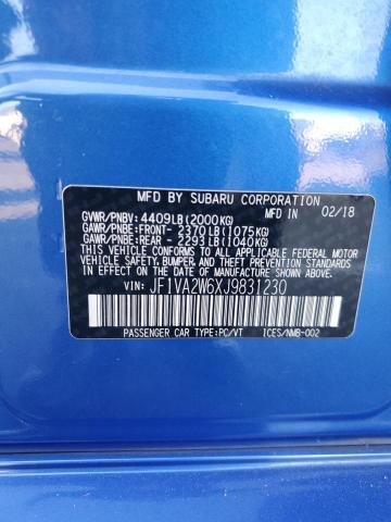 Продажа на аукционе авто 2018 Subaru Wrx Sti Li, vin: JF1VA2W6XJ9831230, номер лота: 82170975