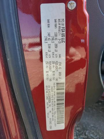 70952955 :رقم المزاد ، 2C4RDGEG3KR658284 vin ، 2019 Dodge Grand Cara مزاد بيع