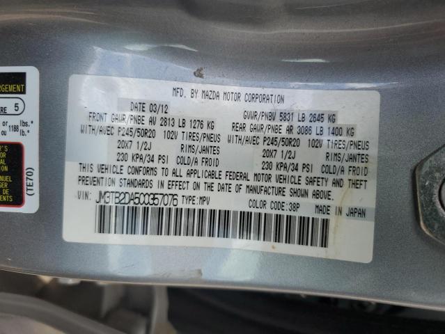Продажа на аукционе авто 2012 Mazda Cx-9, vin: JM3TB2DA5C0357076, номер лота: 80637085