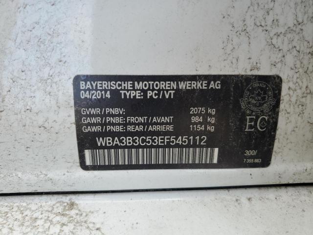 71831375 :رقم المزاد ، WBA3B3C53EF545112 vin ، 2014 Bmw 328 مزاد بيع