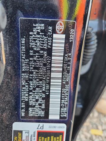 Aukcja sprzedaży 2016 Toyota Camry, vin: 4T1BF1FK3GU197427, numer aukcji: 80288975