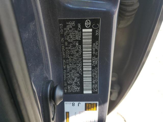71744905 :رقم المزاد ، JTDKN3DU1E1742644 vin ، 2014 Toyota Prius مزاد بيع