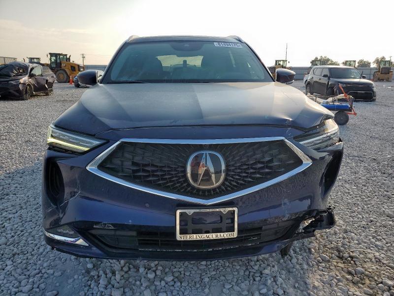 2022 Acura Mdx Advanc მანქანა იყიდება აუქციონზე, vin: 5J8YE1H87NL021486, აუქციონის ნომერი: 81494175